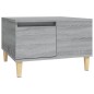 vidaXL Tavolino Salotto Grigio Sonoma 55x55x36,5 cm Legno Multistrato