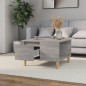 vidaXL Tavolino Salotto Grigio Sonoma 55x55x36,5 cm Legno Multistrato