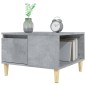 vidaXL Tavolino Salotto Grigio Sonoma 55x55x36,5 cm Legno Multistrato