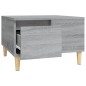 vidaXL Tavolino Salotto Grigio Sonoma 55x55x36,5 cm Legno Multistrato
