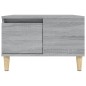 vidaXL Tavolino Salotto Grigio Sonoma 55x55x36,5 cm Legno Multistrato