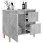 vidaXL Armadietto da Bagno Grigio Cemento 65x33x60cm Legno Multistrato vidaXL Armadietto da Bagno Grigio Cemento 65x33x60cm Legno Multistrato