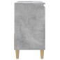 vidaXL Armadietto da Bagno Grigio Cemento 65x33x60cm Legno Multistrato vidaXL Armadietto da Bagno Grigio Cemento 65x33x60cm Legno Multistrato