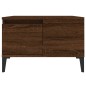 vidaXL Tavolino da Salotto Rovere Marrone 55x55x36,5 cm in Multistrato vidaXL Tavolino da Salotto Rovere Marrone 55x55x36,5 cm in Multistrato
