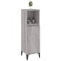 vidaXL Armadietto Bagno Grigio Sonoma 30x30x100cm in Legno Multistrato vidaXL Armadietto Bagno Grigio Sonoma 30x30x100cm in Legno Multistrato