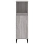 vidaXL Armadietto Bagno Grigio Sonoma 30x30x100cm in Legno Multistrato vidaXL Armadietto Bagno Grigio Sonoma 30x30x100cm in Legno Multistrato