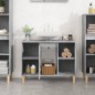 vidaXL Mobile Lavabo Grigio Cemento 80x33x60 cm in Legno Multistrato vidaXL Mobile Lavabo Grigio Cemento 80x33x60 cm in Legno Multistrato