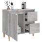 vidaXL Armadietto Bagno Grigio Sonoma 65x33x60 cm in Legno Multistrato vidaXL Armadietto Bagno Grigio Sonoma 65x33x60 cm in Legno Multistrato