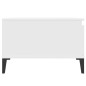 vidaXL Tavolino da Salotto Bianco 55x55x36,5 cm in Legno Multistrato vidaXL Tavolino da Salotto Bianco 55x55x36,5 cm in Legno Multistrato