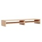 Supporto per Monitor 100x24x13 cm in Legno Massello di Pino Supporto per Monitor 100x24x13 cm in Legno Massello di Pino