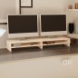 Supporto per Monitor 100x24x13 cm in Legno Massello di Pino Supporto per Monitor 100x24x13 cm in Legno Massello di Pino