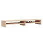 Supporto per Monitor 100x24x13 cm in Legno Massello di Pino Supporto per Monitor 100x24x13 cm in Legno Massello di Pino