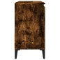 vidaXL Armadietto Bagno Rovere Fumo 65x33x60 cm in Legno Multistrato vidaXL Armadietto Bagno Rovere Fumo 65x33x60 cm in Legno Multistrato