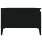 vidaXL Tavolino da Salotto Nero 55x55x36,5 cm in Legno Multistrato vidaXL Tavolino da Salotto Nero 55x55x36,5 cm in Legno Multistrato