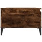 vidaXL Tavolino da Salotto Rovere Fumo 55x55x36,5 cm Legno Multistrato vidaXL Tavolino da Salotto Rovere Fumo 55x55x36,5 cm Legno Multistrato