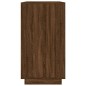 vidaXL Credenza Rovere Marrone 80x34x75 cm in Legno Multistrato vidaXL Credenza Rovere Marrone 80x34x75 cm in Legno Multistrato
