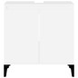 vidaXL Mobile Lavabo Bianco 58x33x60 cm in Legno Multistrato