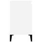 vidaXL Mobile Lavabo Bianco 58x33x60 cm in Legno Multistrato