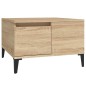 vidaXL Tavolino Salotto Rovere Sonoma 55x55x36,5 cm Legno Multistrato vidaXL Tavolino Salotto Rovere Sonoma 55x55x36,5 cm Legno Multistrato