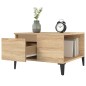 vidaXL Tavolino Salotto Rovere Sonoma 55x55x36,5 cm Legno Multistrato vidaXL Tavolino Salotto Rovere Sonoma 55x55x36,5 cm Legno Multistrato