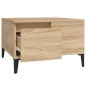 vidaXL Tavolino Salotto Rovere Sonoma 55x55x36,5 cm Legno Multistrato vidaXL Tavolino Salotto Rovere Sonoma 55x55x36,5 cm Legno Multistrato