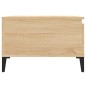 vidaXL Tavolino Salotto Rovere Sonoma 55x55x36,5 cm Legno Multistrato vidaXL Tavolino Salotto Rovere Sonoma 55x55x36,5 cm Legno Multistrato