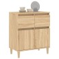 vidaXL Credenza Rovere Sonoma 60x35x70 cm in Legno Multistrato vidaXL Credenza Rovere Sonoma 60x35x70 cm in Legno Multistrato