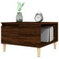 vidaXL Tavolino da Salotto Rovere Marrone 55x55x36,5 cm in Multistrato