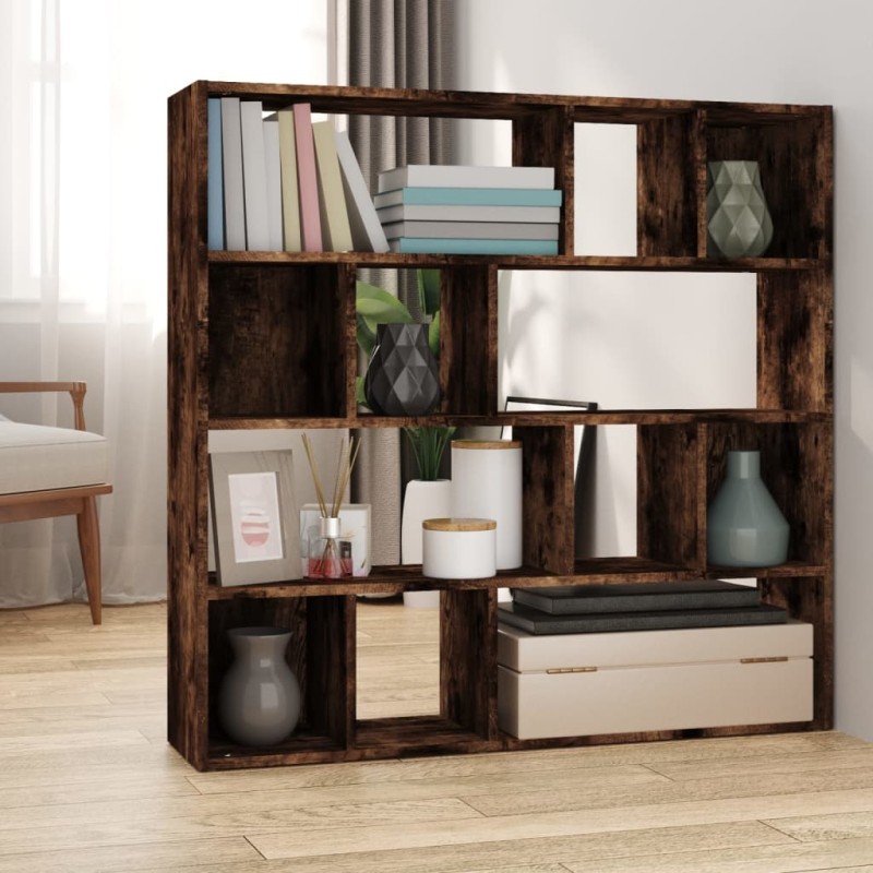 vidaXL Libreria/Divisorio Rovere Fumo 105x24x102 cm vidaXL Libreria/Divisorio Rovere Fumo 105x24x102 cm