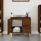 vidaXL Armadietto Bagno Rovere Marrone 65x33x60cm in Legno Multistrato vidaXL Armadietto Bagno Rovere Marrone 65x33x60cm in Legno Multistrato