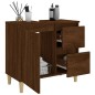 vidaXL Armadietto Bagno Rovere Marrone 65x33x60cm in Legno Multistrato vidaXL Armadietto Bagno Rovere Marrone 65x33x60cm in Legno Multistrato