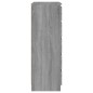 vidaXL Cassettiera Grigio Sonoma 60x36x103 cm in Legno Multistrato vidaXL Cassettiera Grigio Sonoma 60x36x103 cm in Legno Multistrato