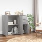 vidaXL Credenza Grigio Sonoma 91x29,5x75 cm in Legno Multistrato vidaXL Credenza Grigio Sonoma 91x29,5x75 cm in Legno Multistrato
