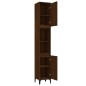vidaXL Armadietto Bagno Rovere Marrone 30x30x190cm Legno Multistrato vidaXL Armadietto Bagno Rovere Marrone 30x30x190cm Legno Multistrato