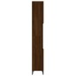 vidaXL Armadietto Bagno Rovere Marrone 30x30x190cm Legno Multistrato vidaXL Armadietto Bagno Rovere Marrone 30x30x190cm Legno Multistrato