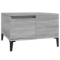 vidaXL Tavolino Salotto Grigio Sonoma 55x55x36,5 cm Legno Multistrato vidaXL Tavolino Salotto Grigio Sonoma 55x55x36,5 cm Legno Multistrato