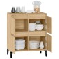 vidaXL Credenza Rovere Sonoma 60x35x70 cm in Legno Multistrato vidaXL Credenza Rovere Sonoma 60x35x70 cm in Legno Multistrato