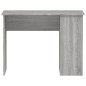 vidaXL Scrivania Grigio Sonoma 100x55x75 cm in Legno Multistrato