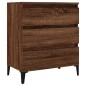 vidaXL Credenza Rovere Marrone 60x35x70 cm in Legno Multistrato vidaXL Credenza Rovere Marrone 60x35x70 cm in Legno Multistrato