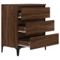 vidaXL Credenza Rovere Marrone 60x35x70 cm in Legno Multistrato vidaXL Credenza Rovere Marrone 60x35x70 cm in Legno Multistrato