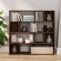 vidaXL Libreria/Divisorio Rovere Marrone 105x24x102 cm vidaXL Libreria/Divisorio Rovere Marrone 105x24x102 cm