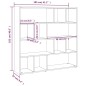 vidaXL Libreria/Divisorio Rovere Marrone 105x24x102 cm vidaXL Libreria/Divisorio Rovere Marrone 105x24x102 cm