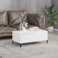 vidaXL Tavolino da Salotto Bianco 90x50x36,5 cm in Legno Multistrato vidaXL Tavolino da Salotto Bianco 90x50x36,5 cm in Legno Multistrato