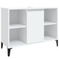 vidaXL Mobile Lavabo Bianco 80x33x60 cm in Legno Multistrato
