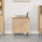 vidaXL Mobile Lavabo Rovere Sonoma 58x33x60 cm in Legno Multistrato vidaXL Mobile Lavabo Rovere Sonoma 58x33x60 cm in Legno Multistrato