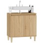 vidaXL Mobile Lavabo Rovere Sonoma 58x33x60 cm in Legno Multistrato vidaXL Mobile Lavabo Rovere Sonoma 58x33x60 cm in Legno Multistrato
