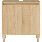 vidaXL Mobile Lavabo Rovere Sonoma 58x33x60 cm in Legno Multistrato vidaXL Mobile Lavabo Rovere Sonoma 58x33x60 cm in Legno Multistrato