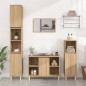 vidaXL Mobile Lavabo Rovere Sonoma 80x33x60 cm in Legno Multistrato vidaXL Mobile Lavabo Rovere Sonoma 80x33x60 cm in Legno Multistrato
