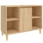vidaXL Mobile Lavabo Rovere Sonoma 80x33x60 cm in Legno Multistrato vidaXL Mobile Lavabo Rovere Sonoma 80x33x60 cm in Legno Multistrato