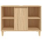 vidaXL Mobile Lavabo Rovere Sonoma 80x33x60 cm in Legno Multistrato vidaXL Mobile Lavabo Rovere Sonoma 80x33x60 cm in Legno Multistrato